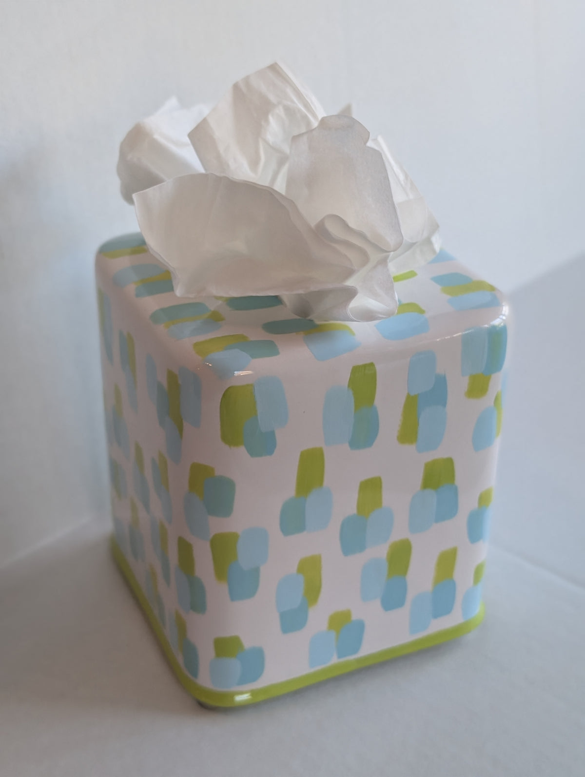 Citron Brushstroke Tissue Cover image 1