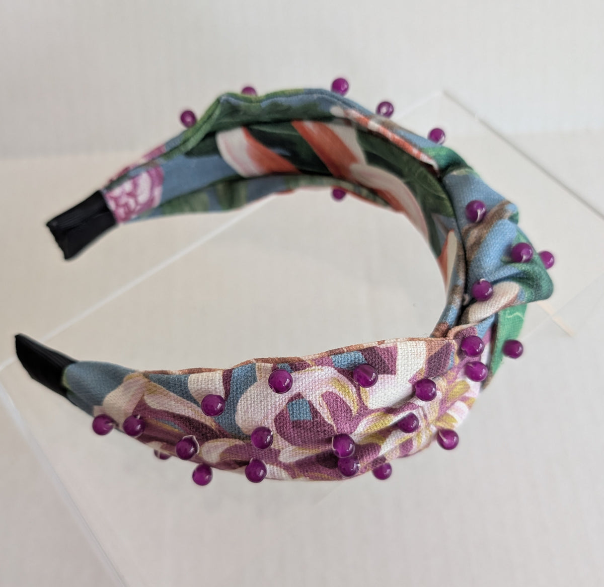 Painted Floral Purple  image 1