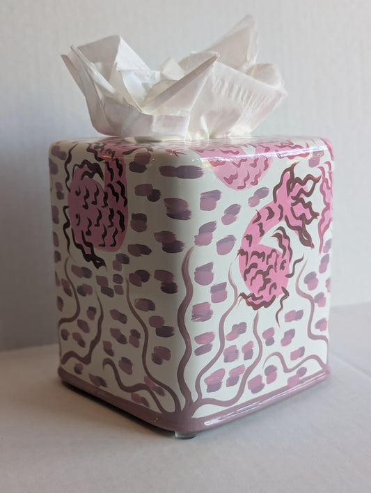 Mauve Koi Tissue Cover  image 0