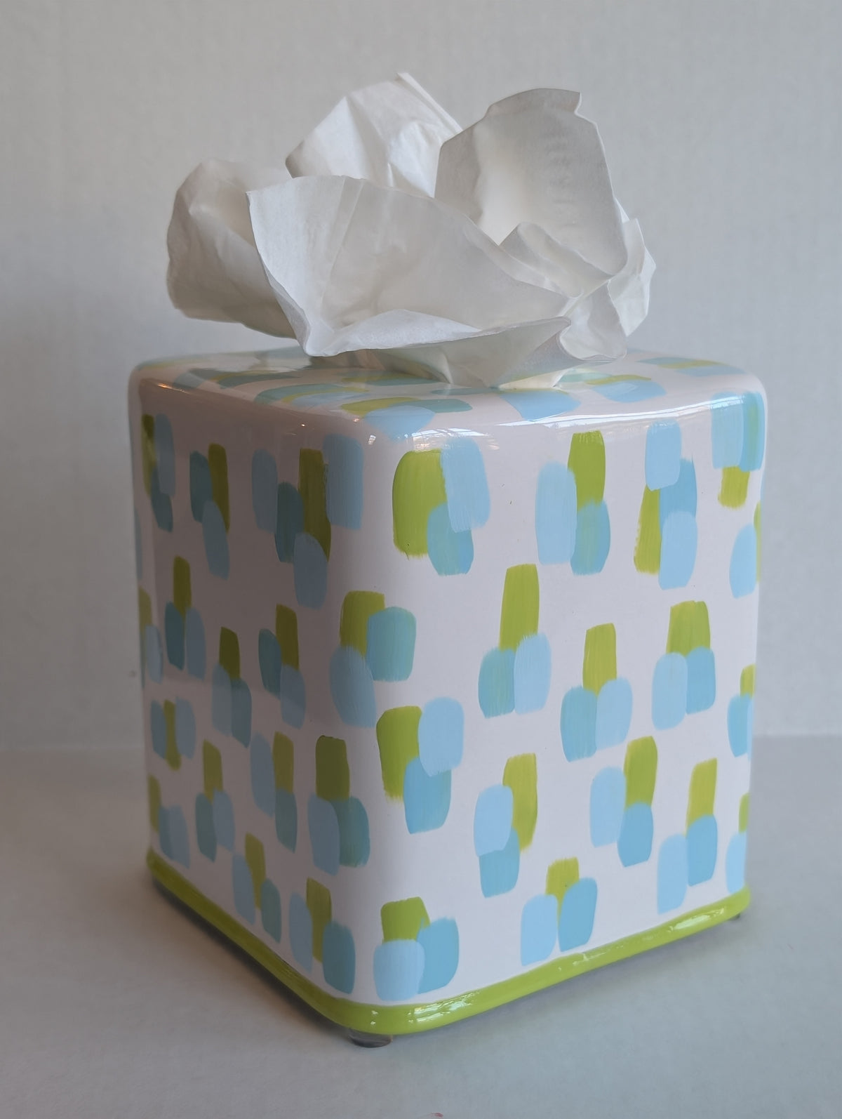 Citron Brushstroke Tissue Cover image 0