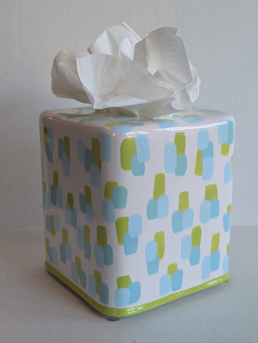 Citron Brushstroke Tissue Cover image 0