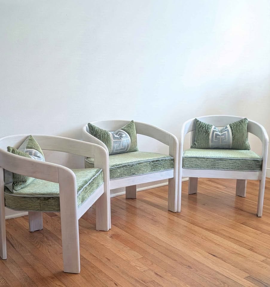 Oak Barrel Chairs