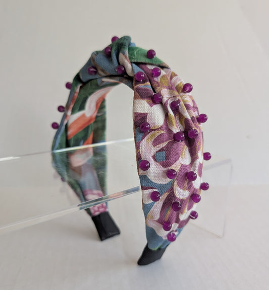 Painted Floral Purple  image 0